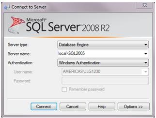 Login SQL server
