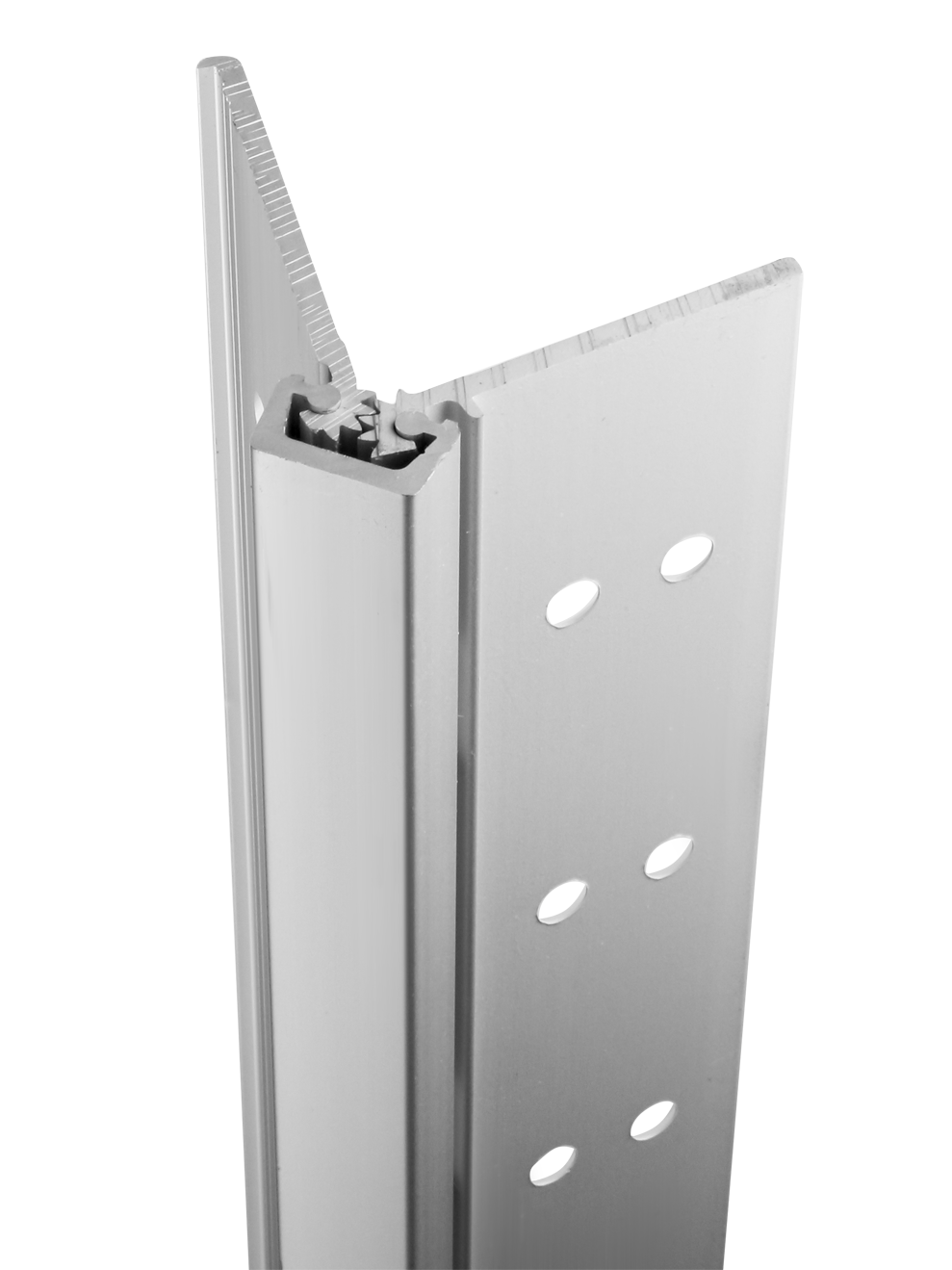 669HDLL Full Mortise 3/32" Inset  Aluminum Geared Hinges