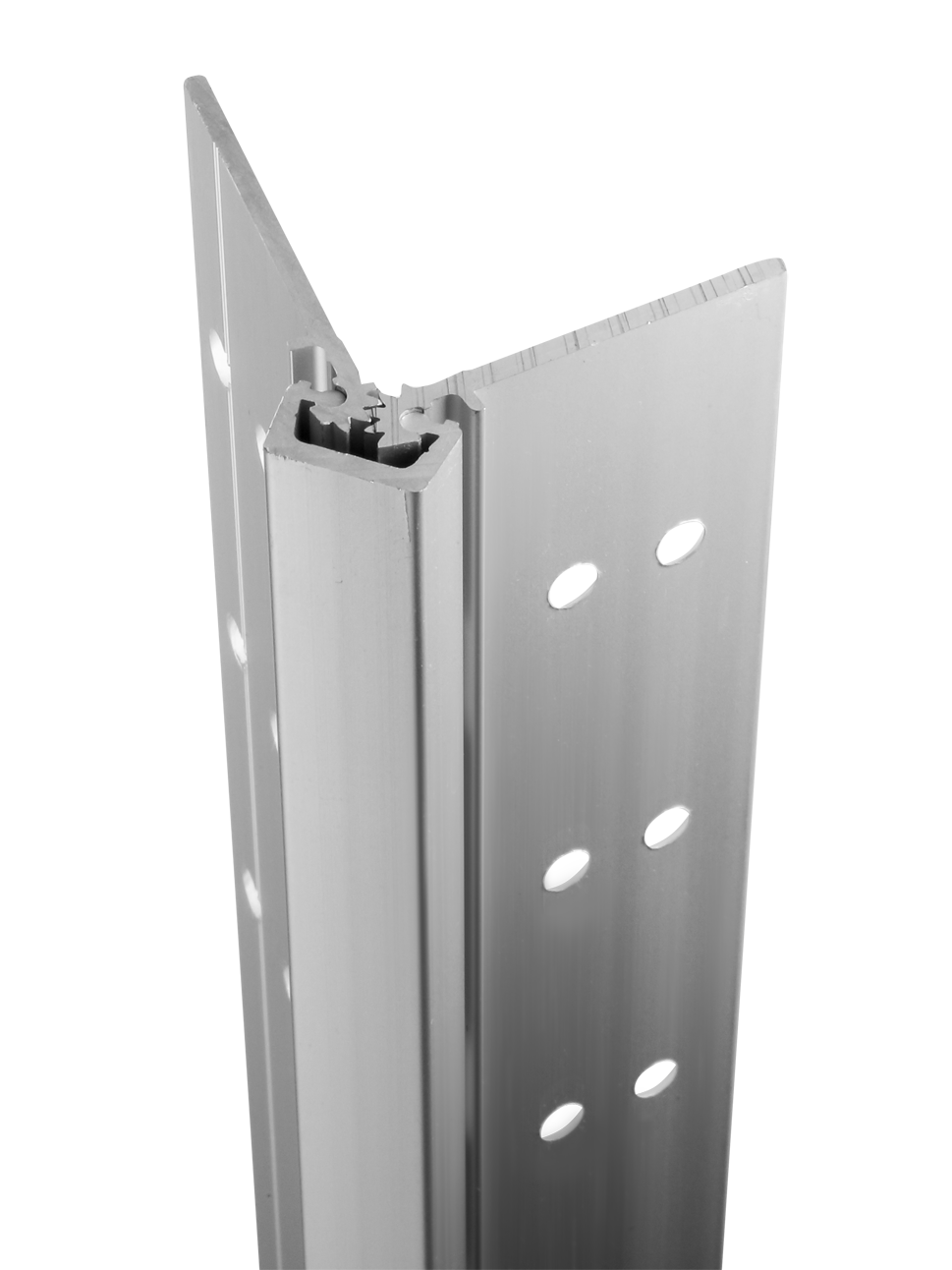672HDLL 3/32" Inset Aluminum Geared Hinges, Full Concealed