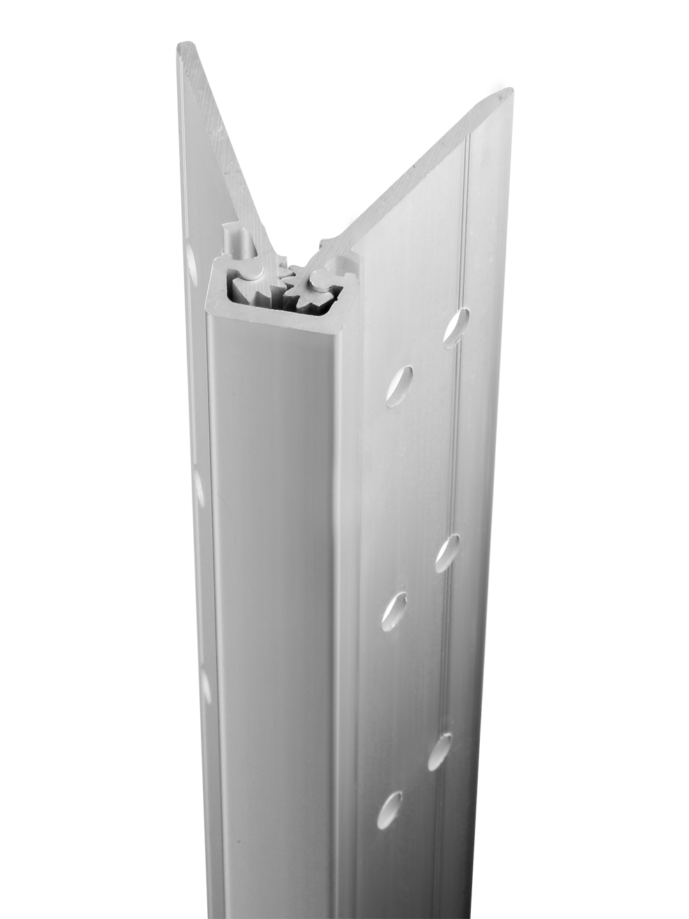 671HDLL 3/32" Inset Aluminum Geared Hinges