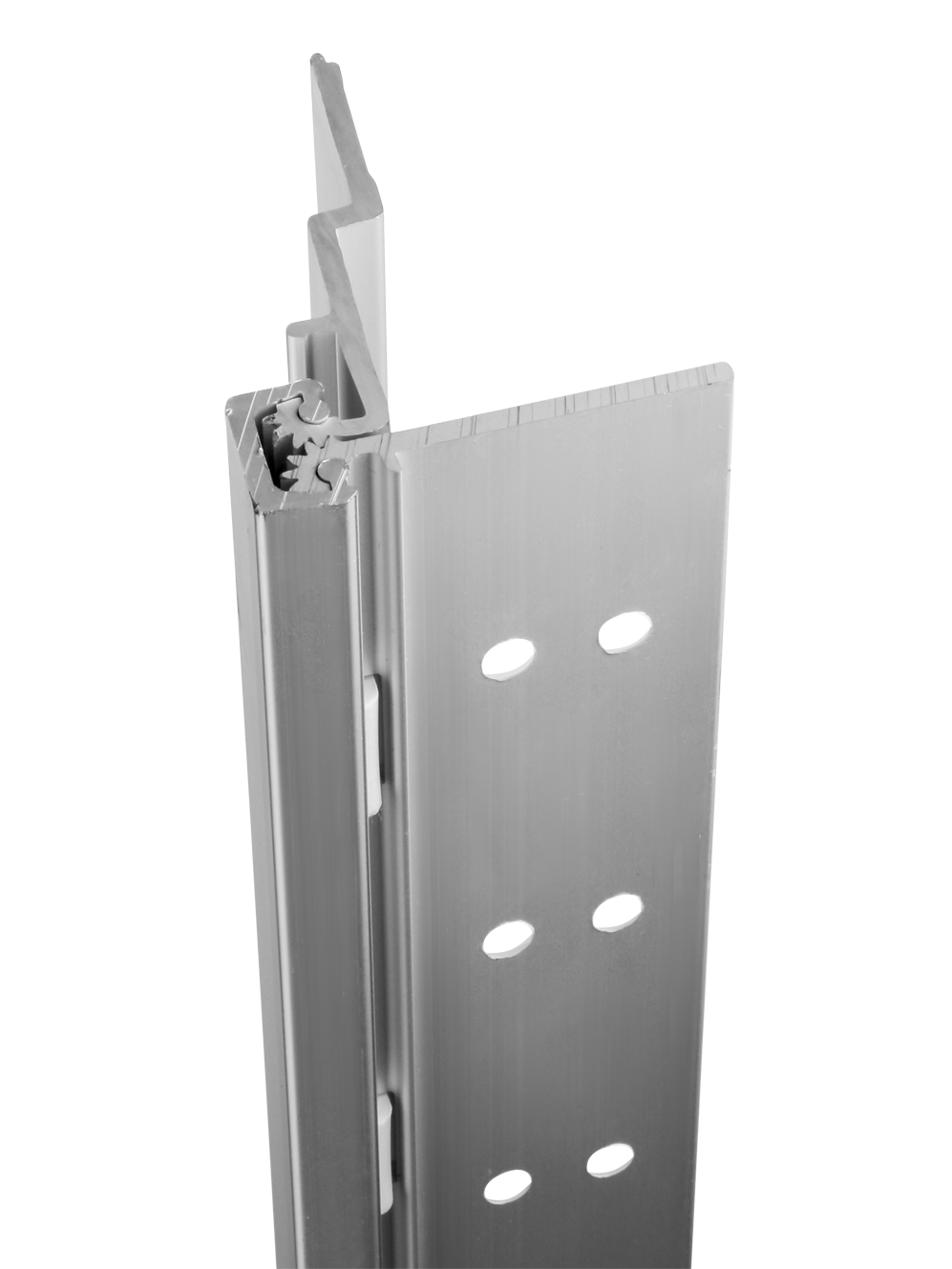 677HD Half Surface, 9/32" Inset, Aluminum Geared Hinges