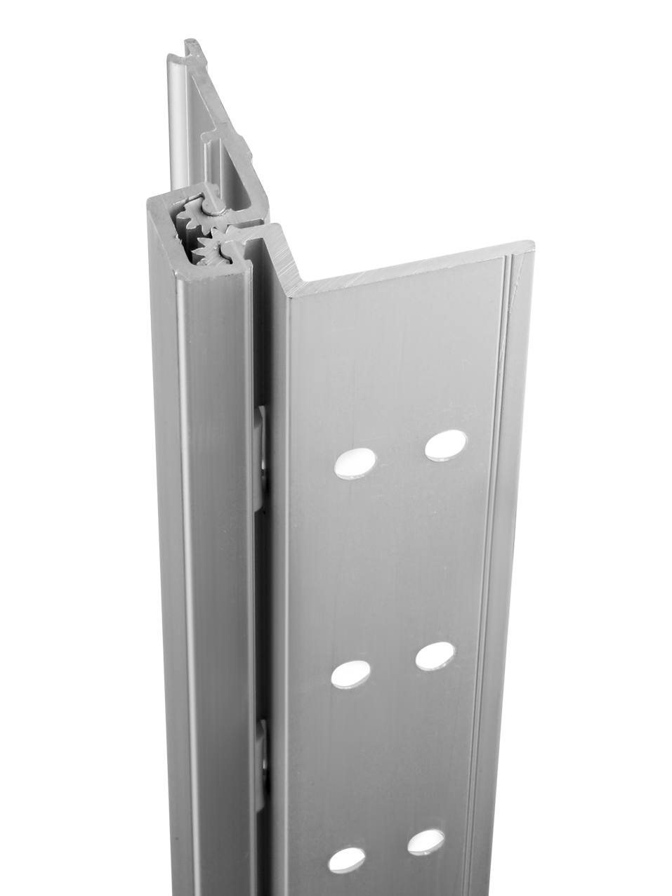 680HD Aluminum Geared Hinge, Half Surface, Safety Hinge