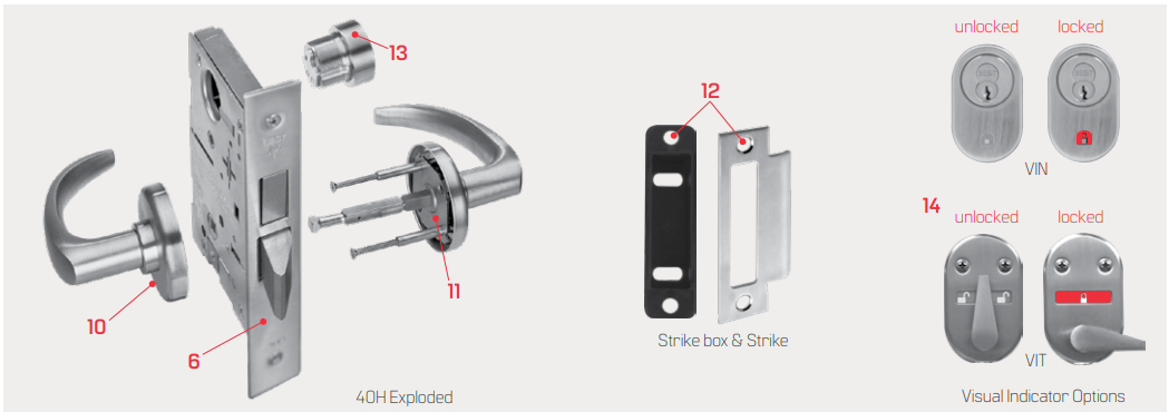 An image of the 40H pieces