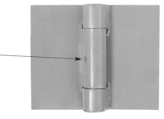 Double Weight Concealed Ball Bearing Prison Hinges