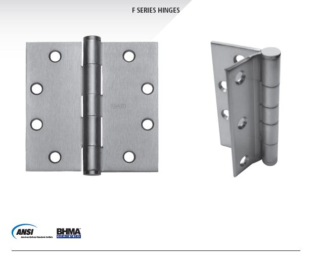 Non-removable Pin Door Hinges: Ideal Security and Durability